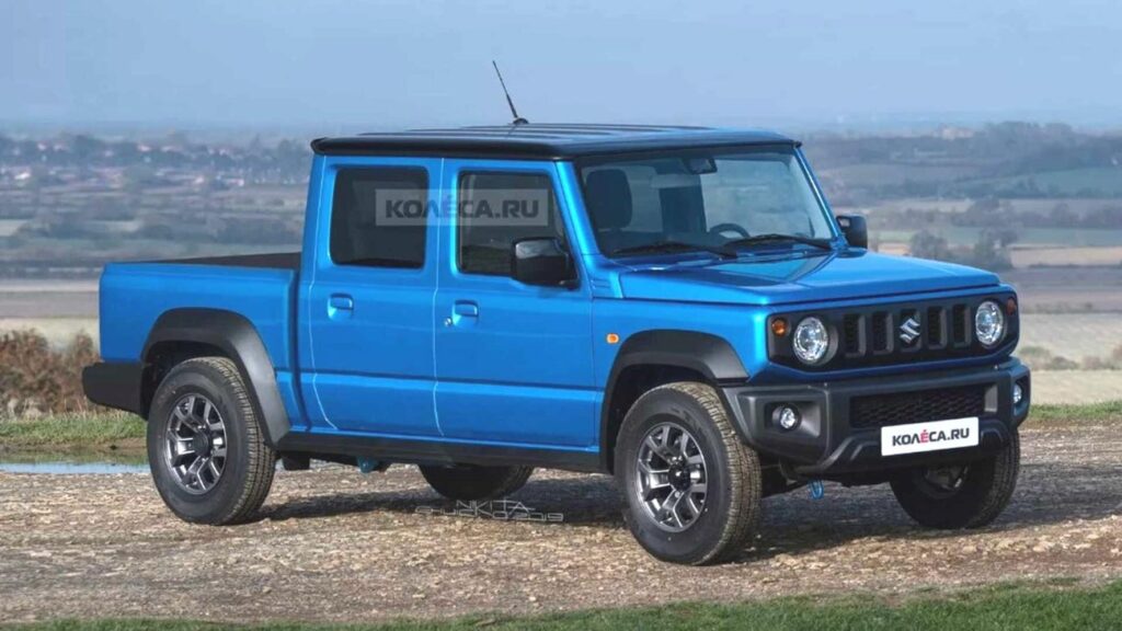 The design of this truck will be similar to the Maruti Suzuki Jimny