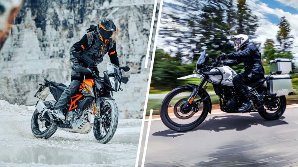 Royal Enfield Himalayan 452 Vs KTM 390 Adventure