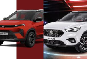 2024 MG Astor Vs Tata Nexon Facelift