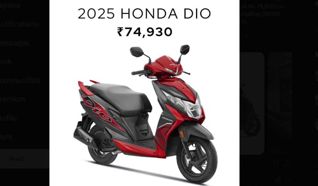 2025 Honda Dio